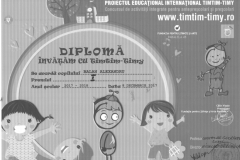 Diplome obținute de elevii de la Școala Gimnazială Eugen Barbu