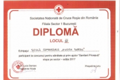 Diplome obținute de elevii de la Școala Gimnazială Eugen Barbu