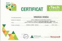 Diplome obținute de elevii de la Școala Gimnazială Eugen Barbu - 2019