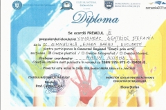 Diplome obținute de elevii de la Școala Gimnazială Eugen Barbu - 2019