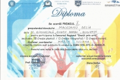 Diplome obținute de elevii de la Școala Gimnazială Eugen Barbu - 2019